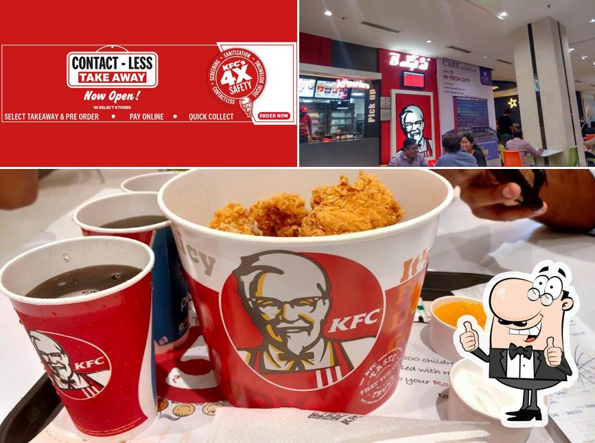 See this picture of KFC