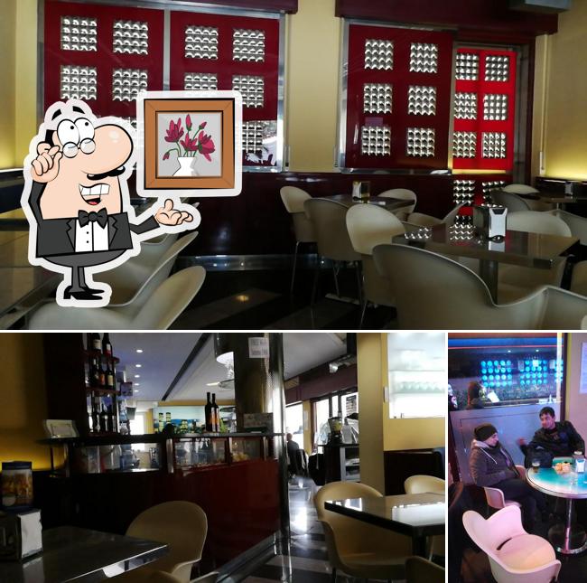 Gli interni di American Bar Saturno