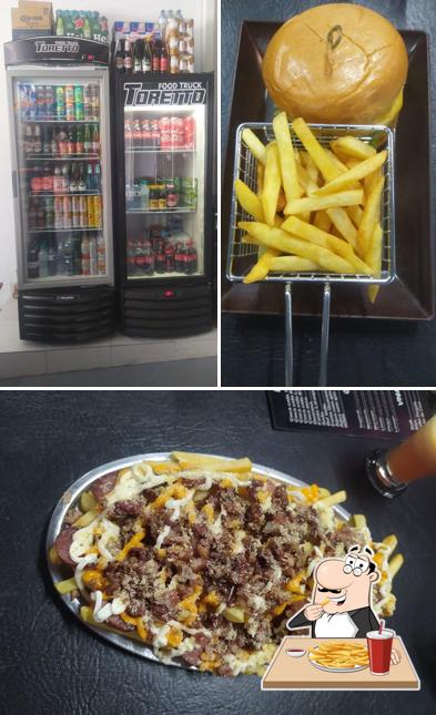 Batata frita em Food Truck Toretto