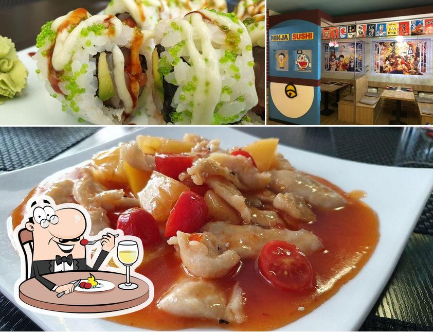 Las fotografías de comida y interior en Ninja sushi(no All You Can Eat)
