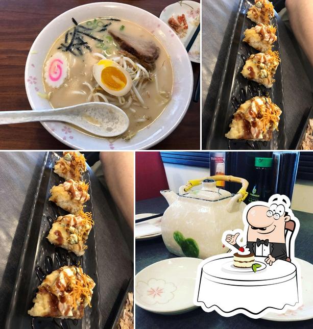 Samurai Ramen & Sushi sert un nombre de plats sucrés