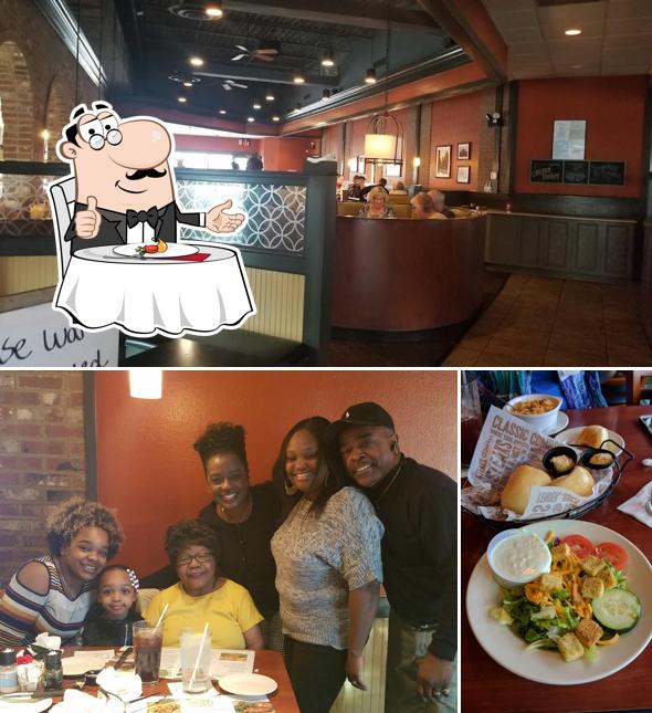 The picture of dining table and interior at O'Charley's Restaurant & Bar