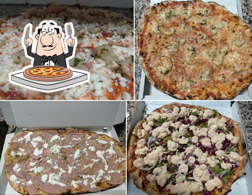 Scegli tra le molte varianti di pizza