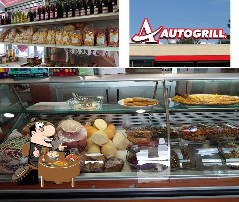 Dai un’occhiata alla immagine che mostra la cibo e birra di Autogrill Frascineto Est