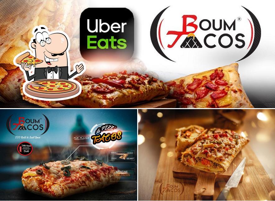 Commandez des pizzas à Boum Burger - Mermoz