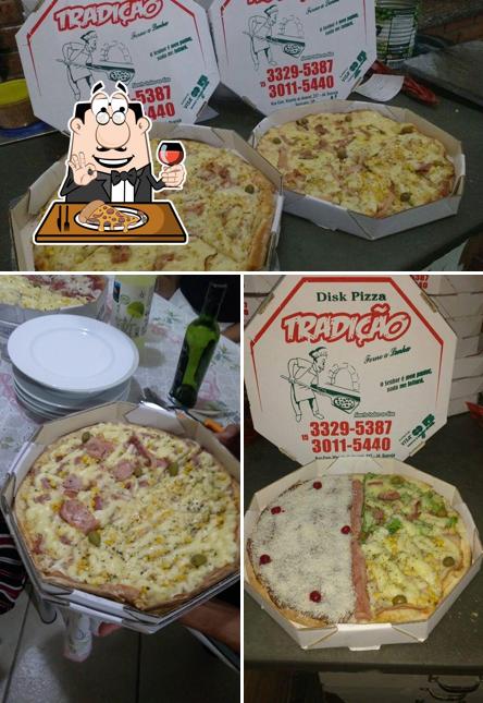 Peça pizza no Disk Pizza Tradição