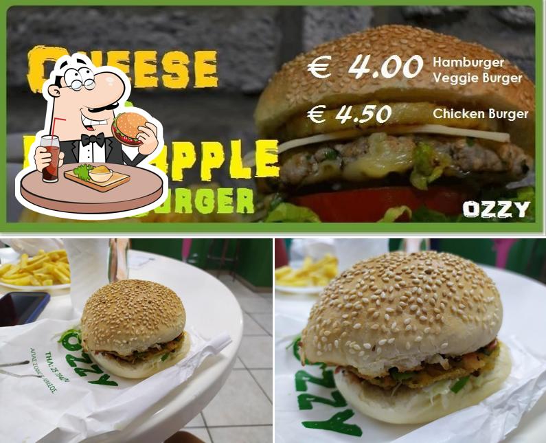 Faites-vous plaisir avec un hamburger à Burgeroz