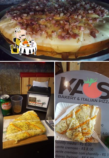 Comida em Kaos Bakery & Italian Pizza