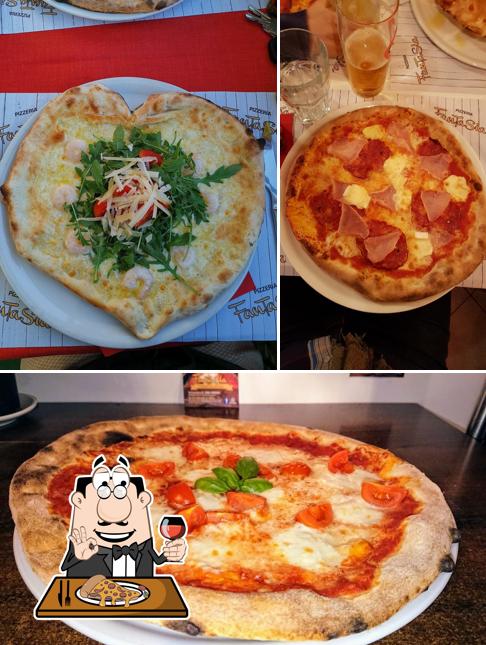 Choisissez des pizzas à Pizzeria fantasia