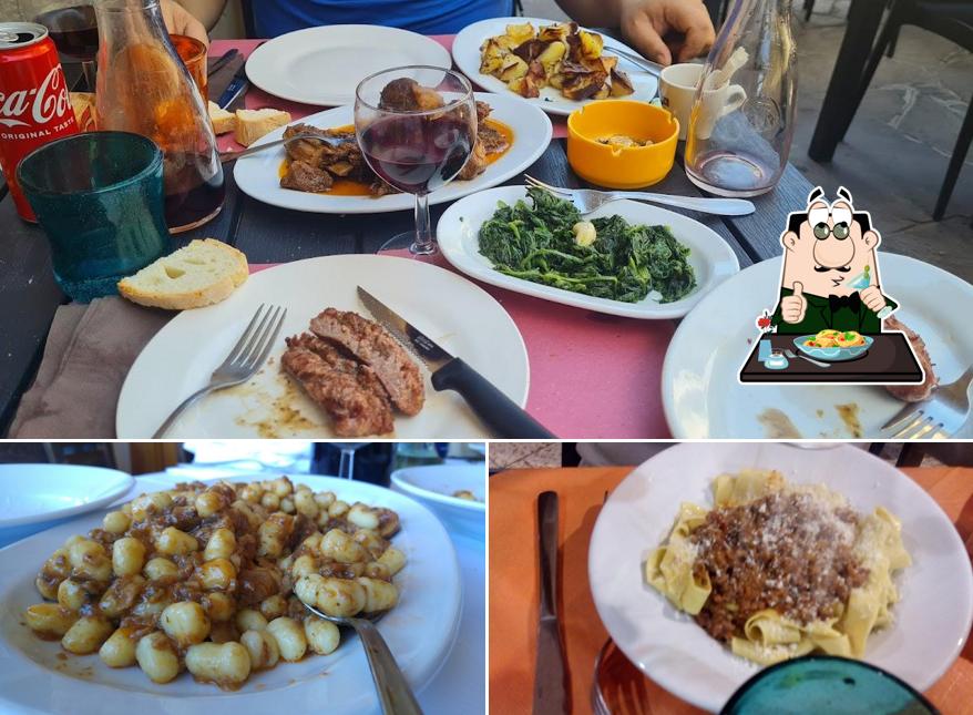 Platti al Ristorante La Castagna