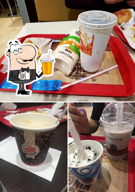 Goditi un drink a Burger King