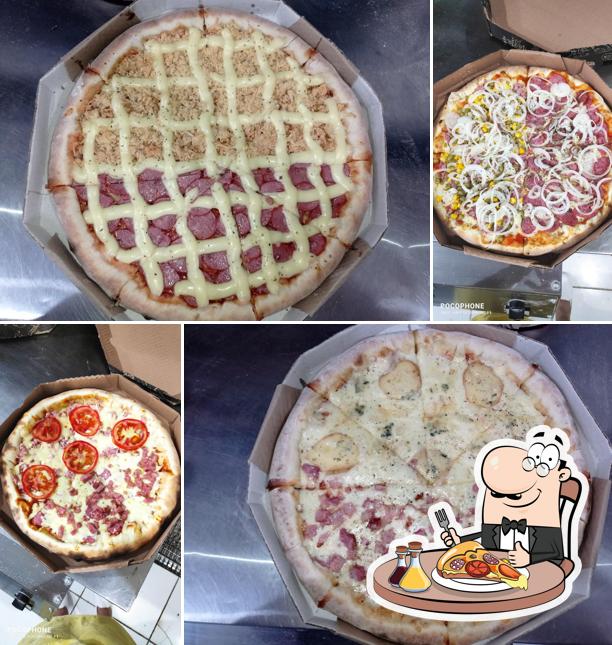 Escolha diversos tipos de pizza