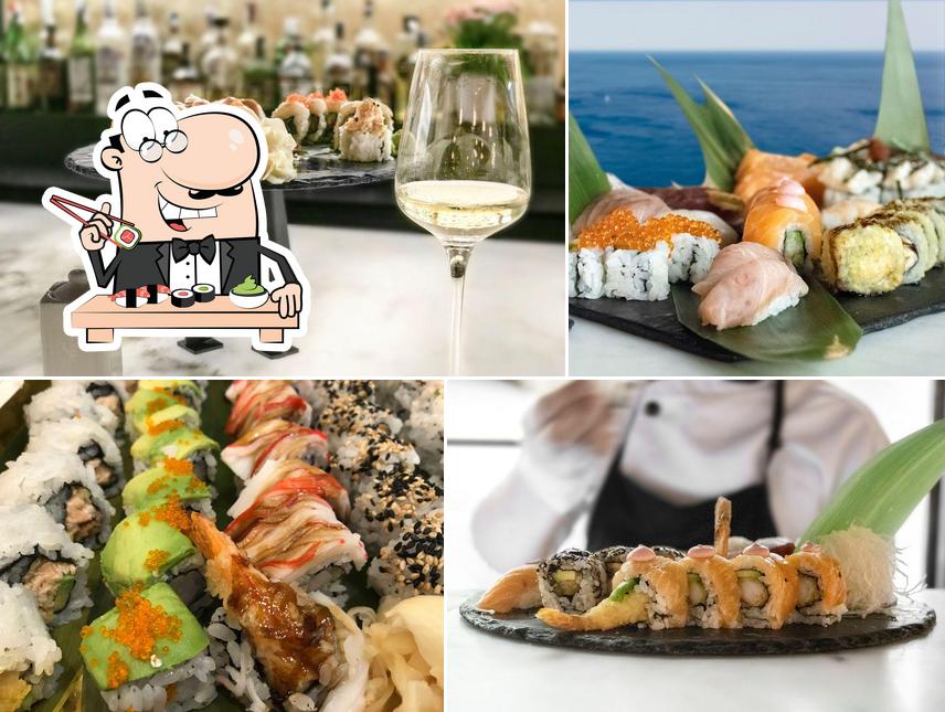 Prenditi le varie opzioni di sushi