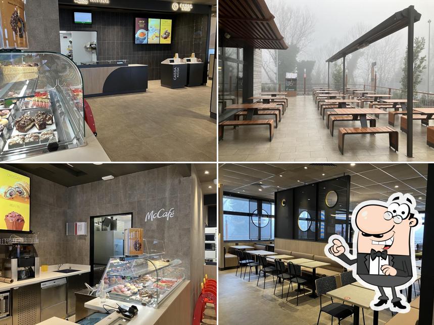 Gli interni di McDonald's Ponte San Giovanni