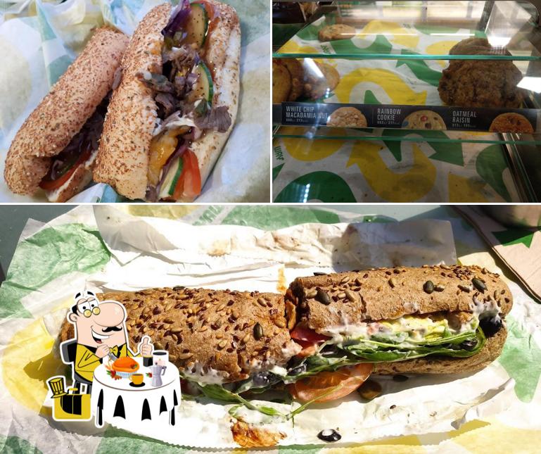 Nourriture à Subway