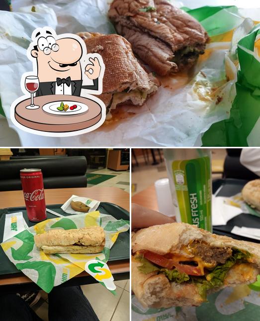 O Subway se destaca pelo comida e bebida