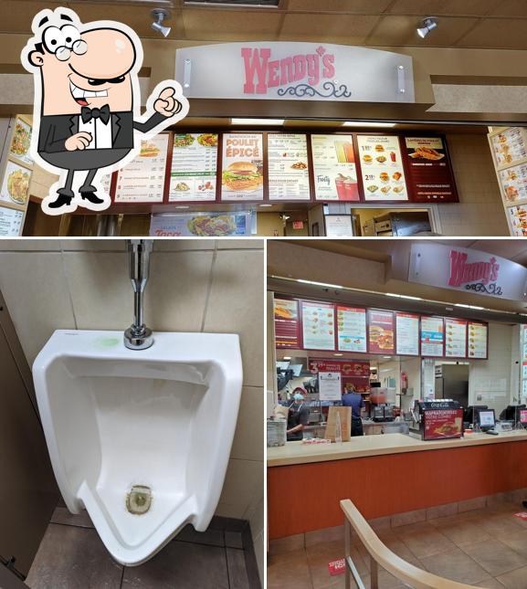 L'intérieur de Wendy's