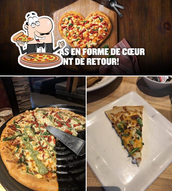 Essayez des pizzas à Boston Pizza