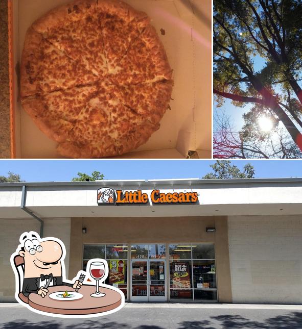 Comida en Little Caesars Pizza