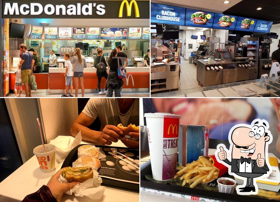 Aquí tienes una foto de McDonald s