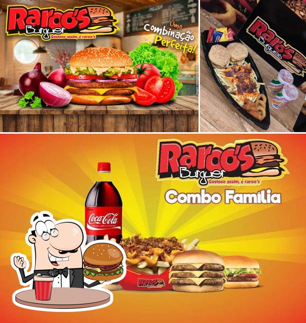 Consiga um hambúrguer no Raroo's Burger - Santa Rosa
