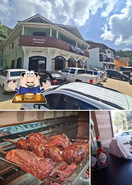 Comida em Churrascaria e Pizzaria Colina's Gramado