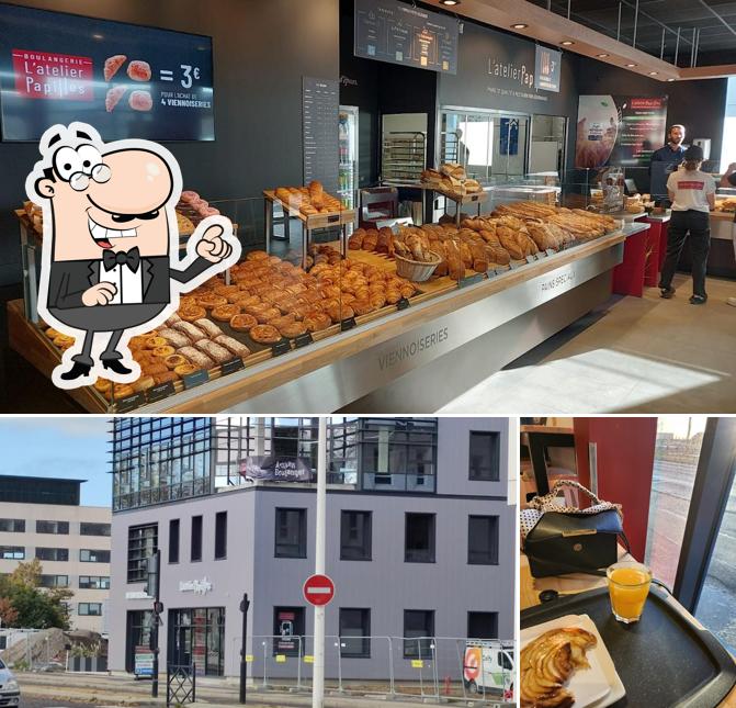 L’image de la extérieur et nourriture concernant Boulangerie L'atelier Papilles Le Havre Gare