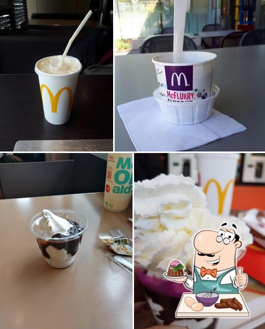 McDonald's Agen Pin offre un nombre de desserts