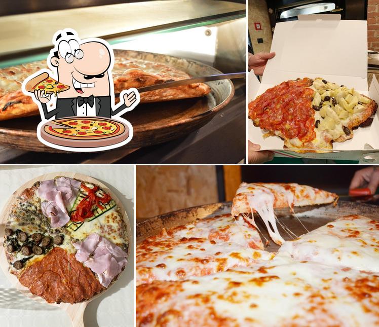 Scegli tra le molte varianti di pizza