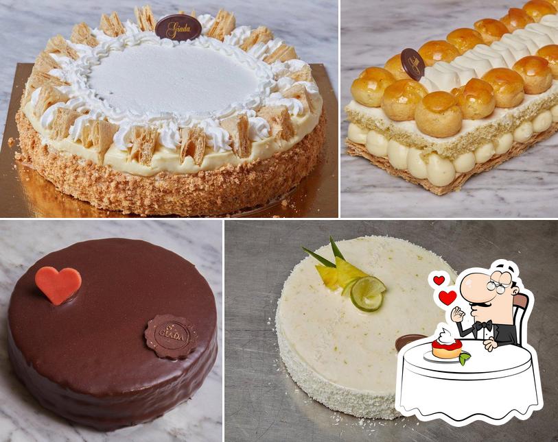 Giada Atelier di Alta Pasticceria serve un'ampia selezione di dolci