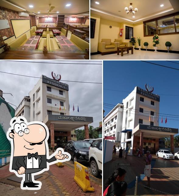 This is the photo displaying interior and exterior at Hotel Mahalakshmi Residency