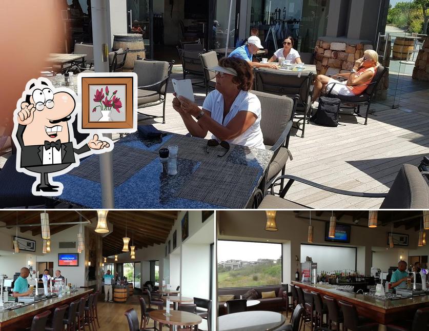 Check out how The Oubaai Golf Club Restaurant looks inside