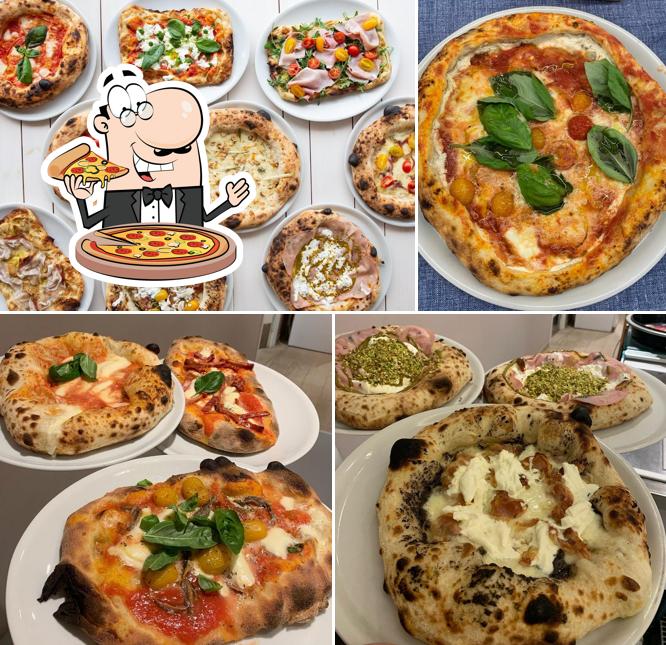 Ordina tra le molte varianti di pizza