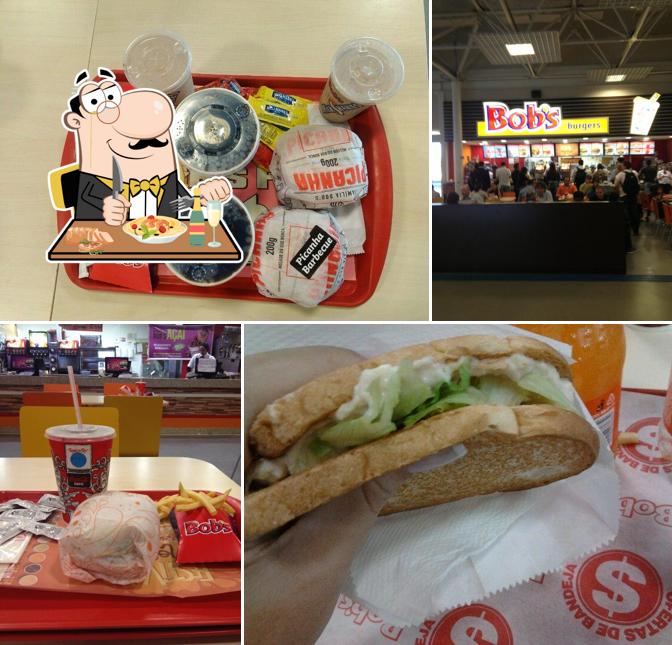 Platos en Bob's Burger - Aeroporto Internacional de Cumbica