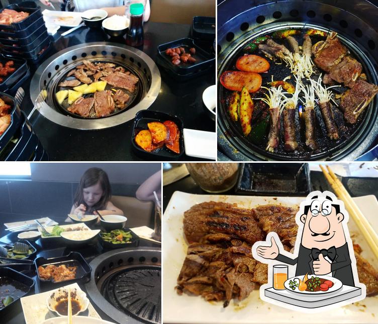 Meals at Busan BBQ Restaurant