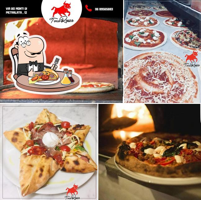 Scegli una pizza a Ristorante Pizzeria Braceria Toro Rosso