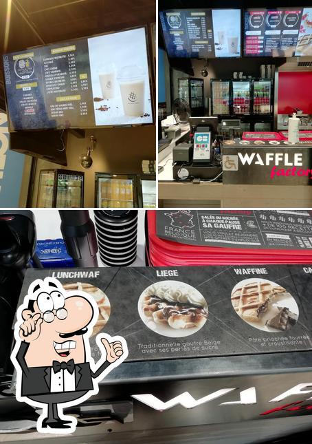 La photo de la intérieur et dessert concernant Waffle Factory O'Parinor