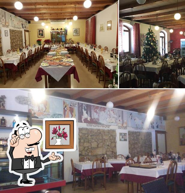 Gli interni di Bar Trattoria Alla Chiusa