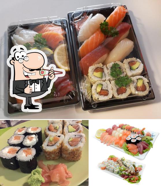 Essayez de nombreuses options de sushi