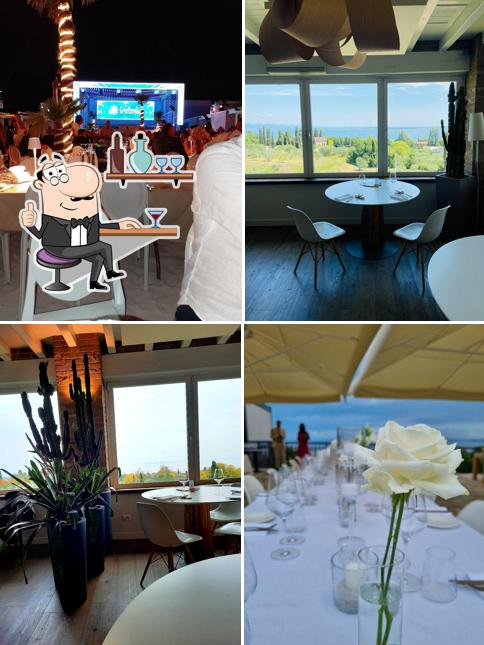 Gli interni di Ristorante: L'Osteria H2O Moniga del Garda