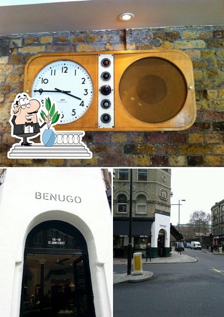The exterior of Benugo Clerkenwell