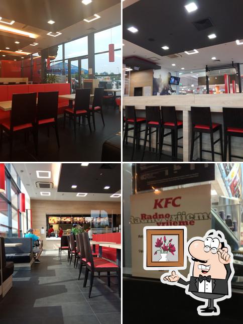 Gli interni di KFC Zapruđe Plodine