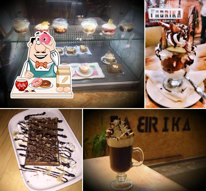 "Fabrika Café" представляет гостям большой выбор сладких блюд