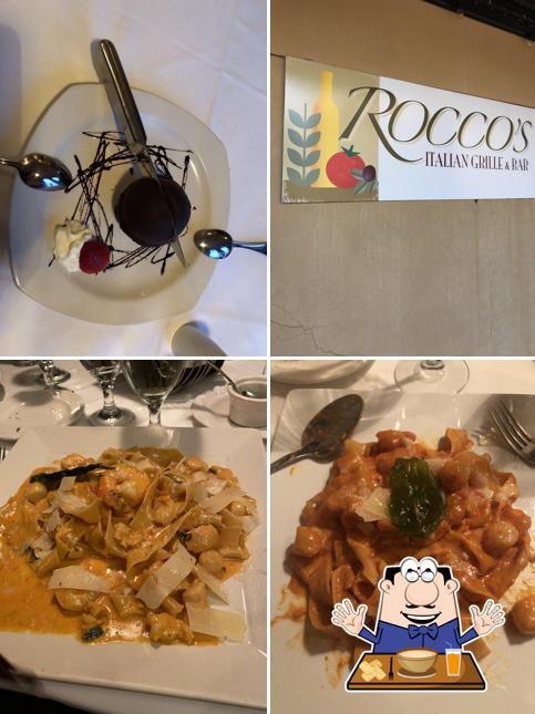 Food at Rocco's Italian Grille & Bar