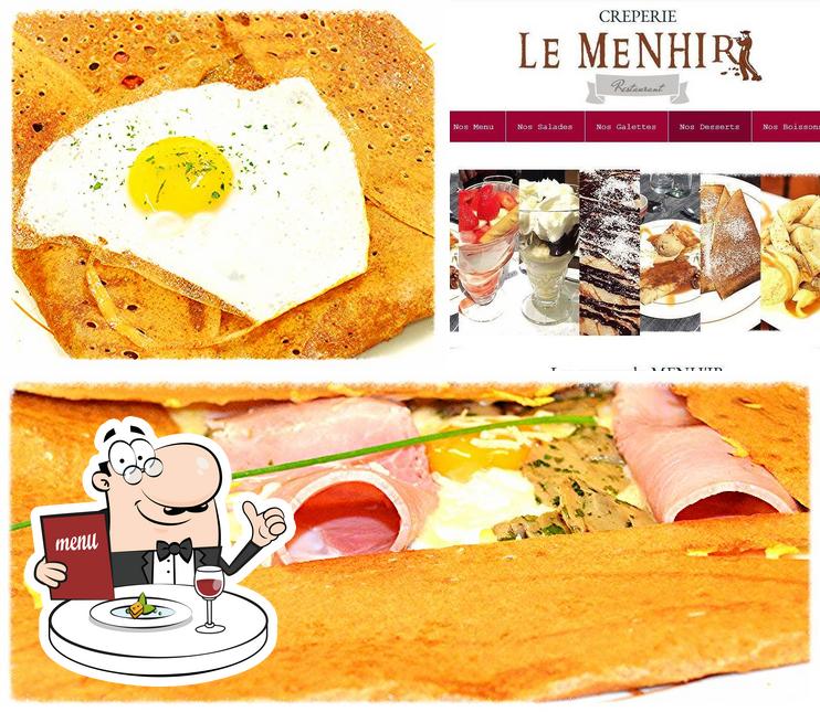 Nourriture à Crêperie le Menhir Noisy-le-Grand (93)