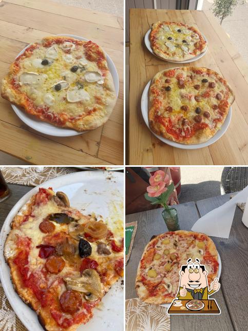 Choisissez des pizzas à Ô Trio