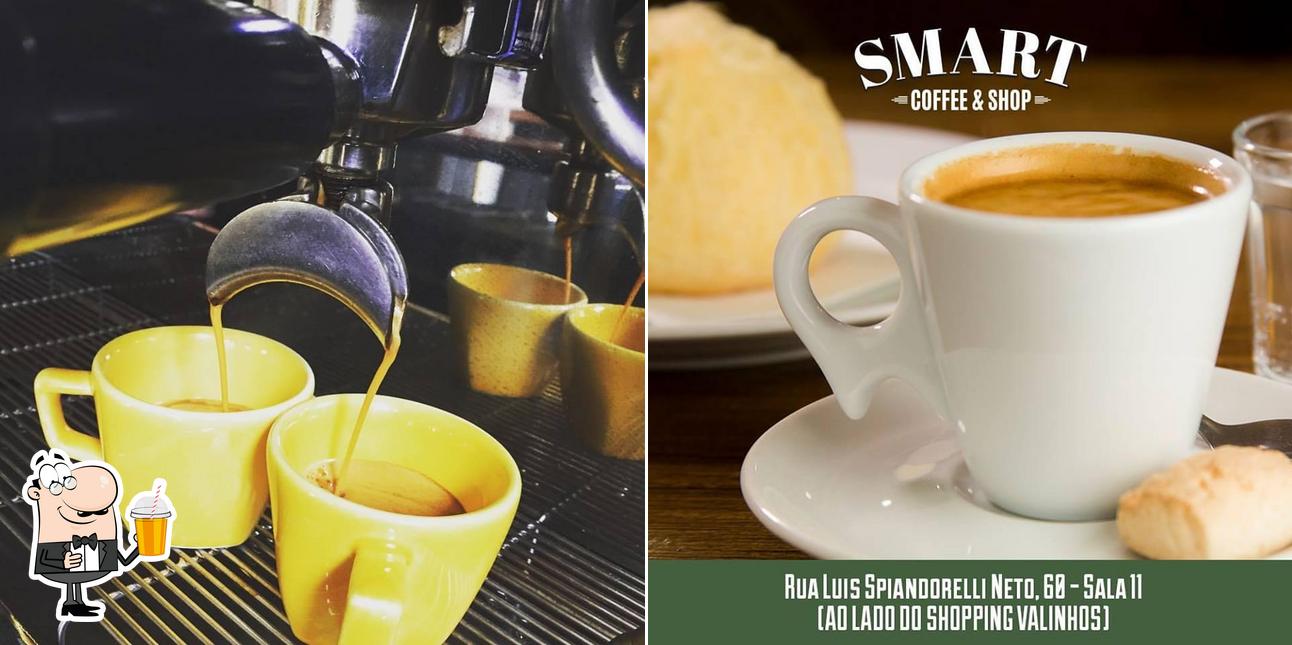 Enjoy a drink at Smart Coffee & Shop