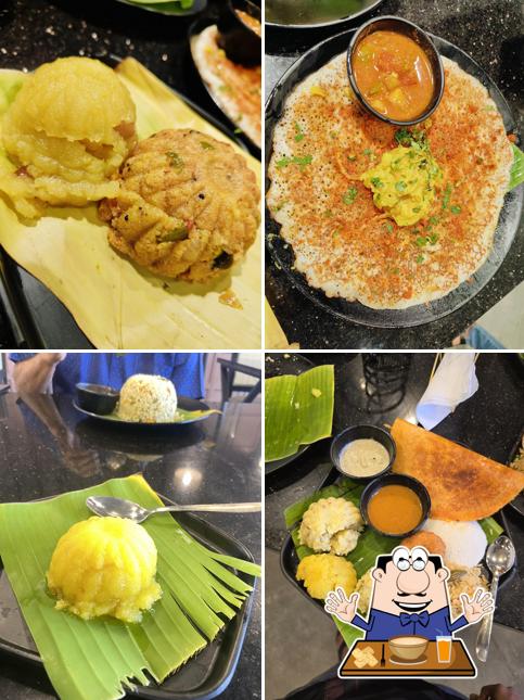 Food at The Aigiri Cafe