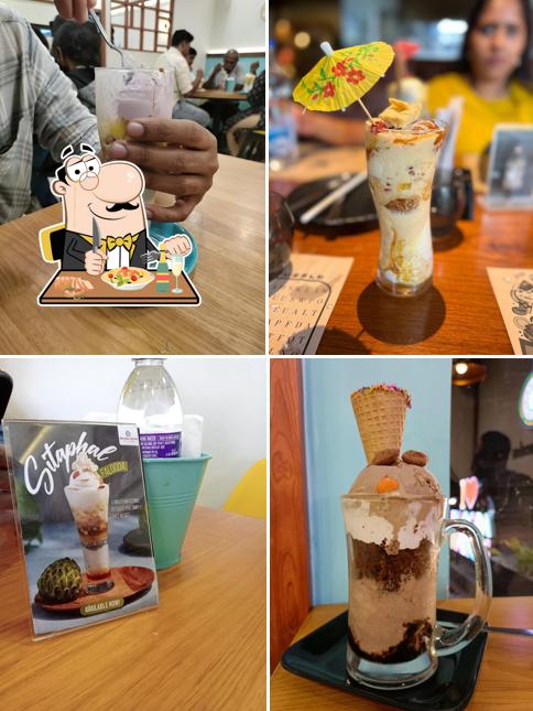 Food at Falooda Nation Kollam