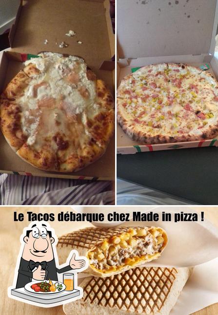 Nourriture à Made In Pizza